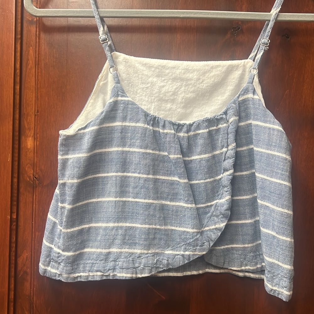 Universal Thread Crop Chambray Cami - image 2